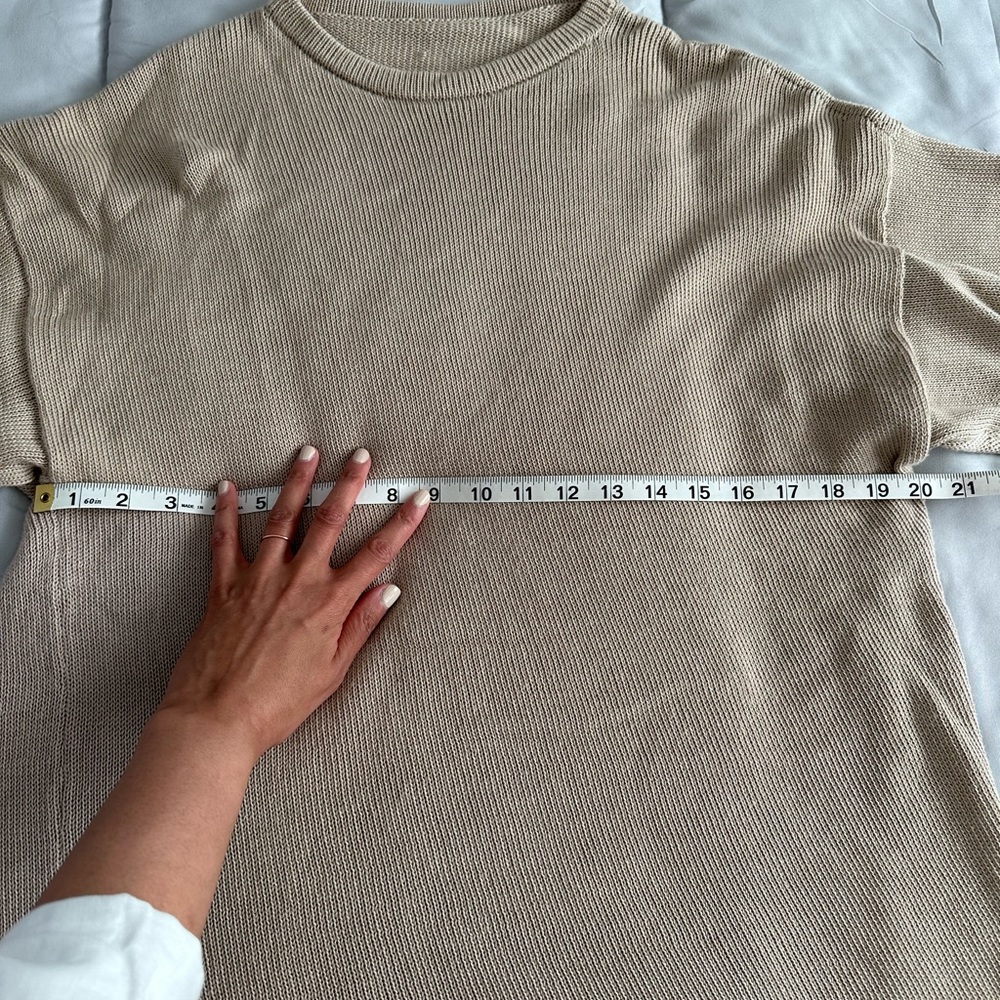 Nido tunic sweater beige - Picture 5 of 5